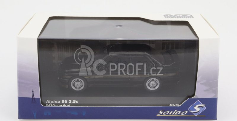 Solido BMW 3-series Alpina (e30) B6 3.5s 1986 1:43 Black