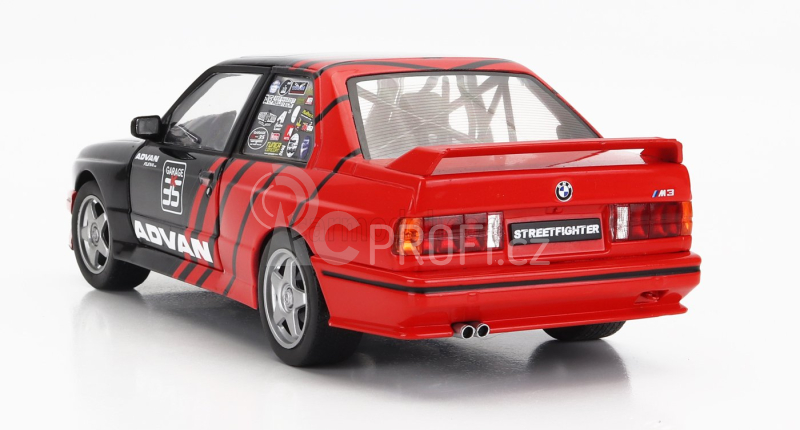 Solido BMW 3-series M3 (e30) Advan Rally Drift Team 1990 1:18 Červená Černá