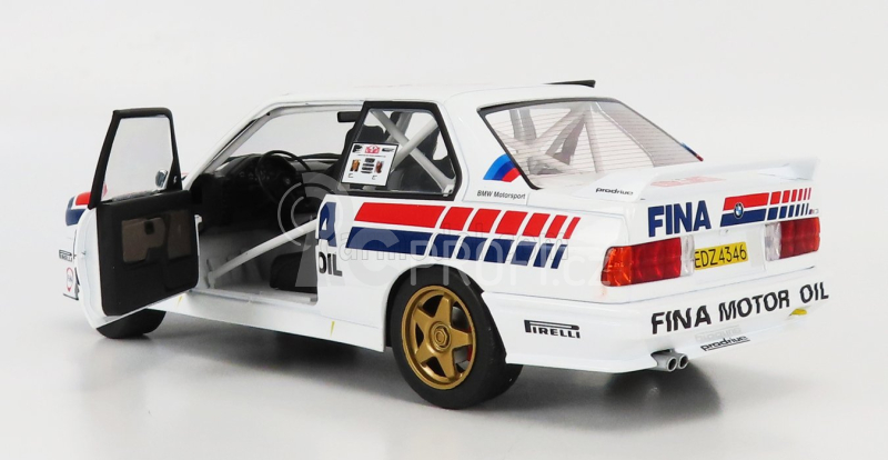 Solido BMW 3-series M3 (e30) Fina Gr.a N 18 Rally Montecarlo 1989 Marc Duez - Alain Lopes 1:18 Bílá Červená Ble