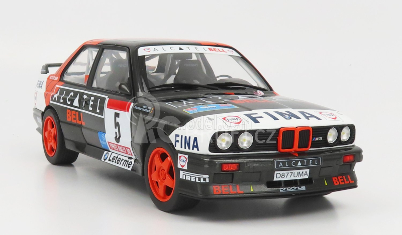 Solido BMW 3-series M3 (e30) Gr.a N 5 3rd Rally Ypres 1990 G.de Mevius - W.lux 1:18 Černá Bílá Červená