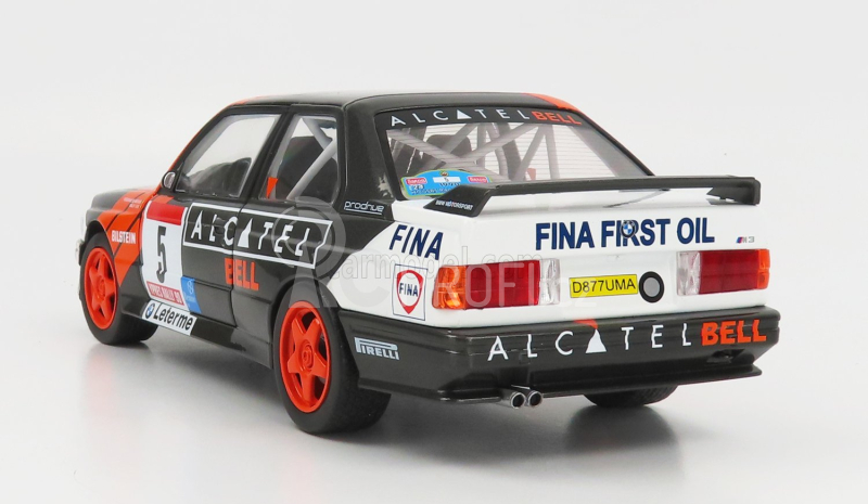 Solido BMW 3-series M3 (e30) Gr.a N 5 3rd Rally Ypres 1990 G.de Mevius - W.lux 1:18 Černá Bílá Červená