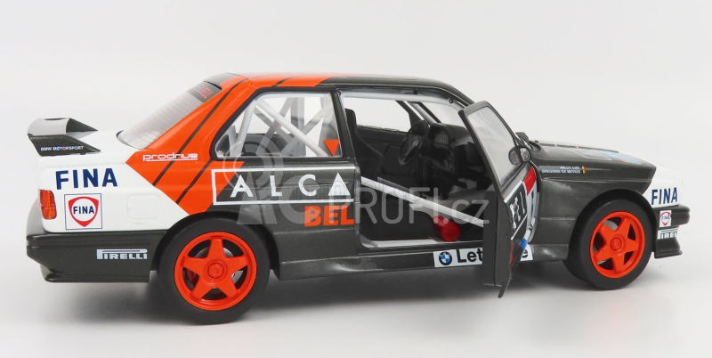 Solido BMW 3-series M3 (e30) Gr.a N 5 3rd Rally Ypres 1990 G.de Mevius - W.lux 1:18 Černá Bílá Červená