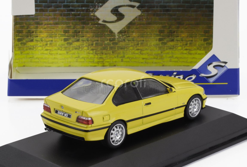 Solido BMW 3-series M3 (e36) Coupe 1999 1:43 Žlutá