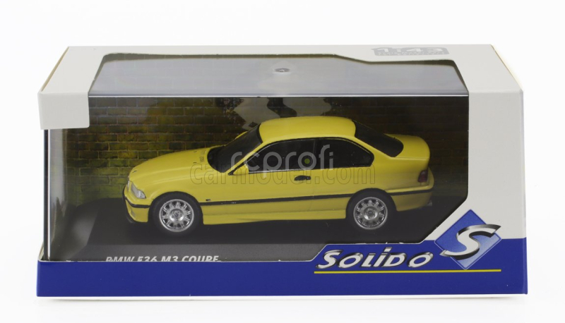 Solido BMW 3-series M3 (e36) Coupe 1999 1:43 Žlutá