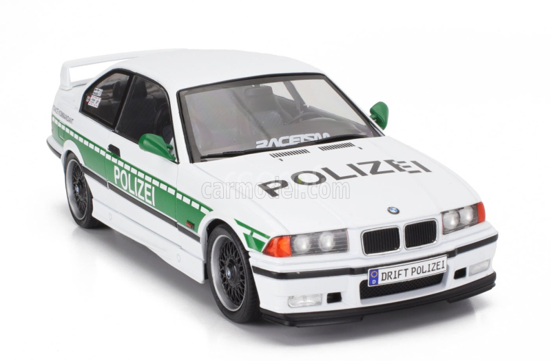 Solido BMW 3-series M3 (e36) Coupe Polizei 1991 1:18 Bílá Zelená