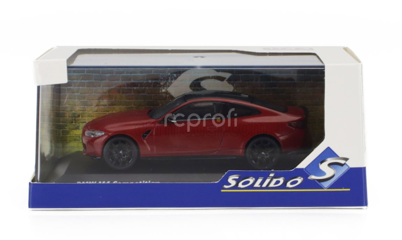 Solido BMW 4-series M4 Coupe Competition (g82) 2023 1:43 Red