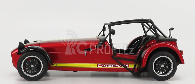 Solido Caterham Seven 275 Academy 2014 1:18 Červená Met Žlutá