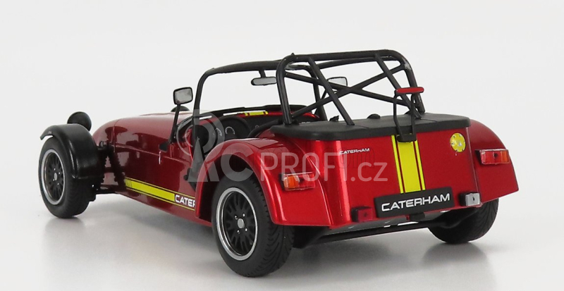 Solido Caterham Seven 275 Academy 2014 1:18 Červená Met Žlutá