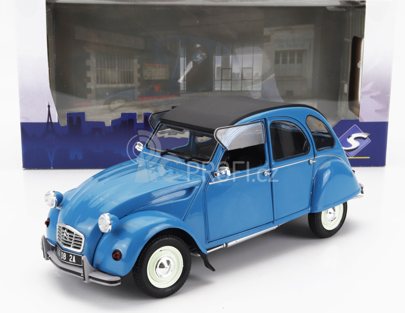 Solido Citroen 2cv6 1982 1:18 Blue
