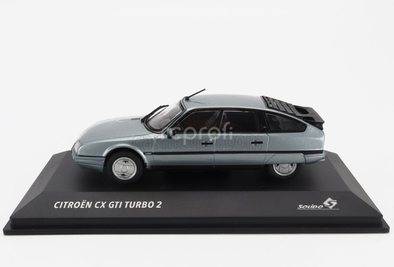Solido Citroen Cx 2.5i Gti Turbo 2 1988 1:43 Modrá Šedá