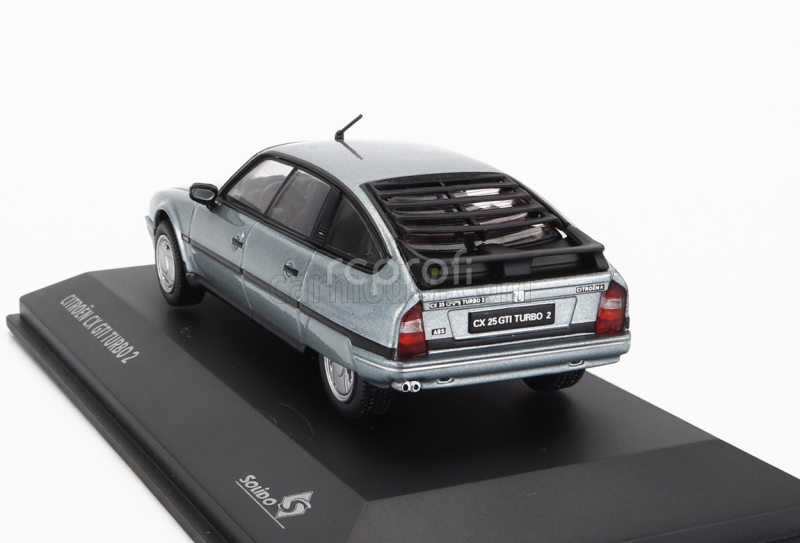 Solido Citroen Cx 2.5i Gti Turbo 2 1988 1:43 Modrá Šedá