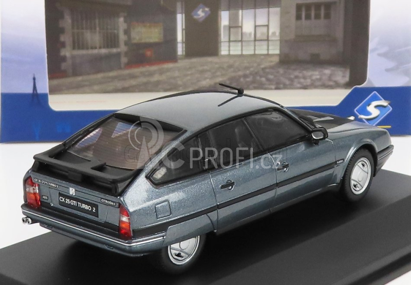 Solido Citroen Cx 2400 Gti Turbo 2 1990 1:43 Grey Met