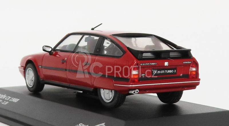 Solido Citroen Cx 2400 Gti Turbo 2 1990 1:43 Red Met