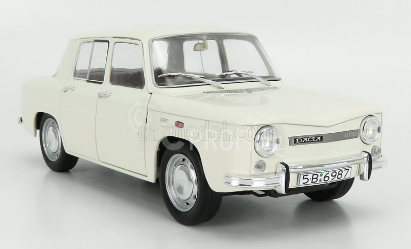 Solido Dacia 1100 1969 (base Renault R8) 1:18 Bílá