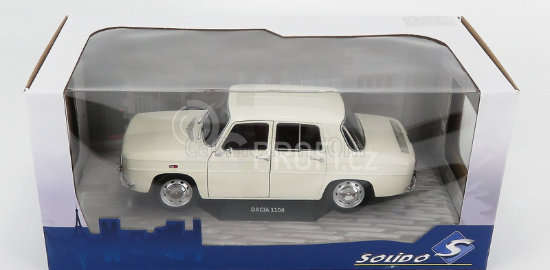 Solido Dacia 1100 1969 (base Renault R8) 1:18 Bílá