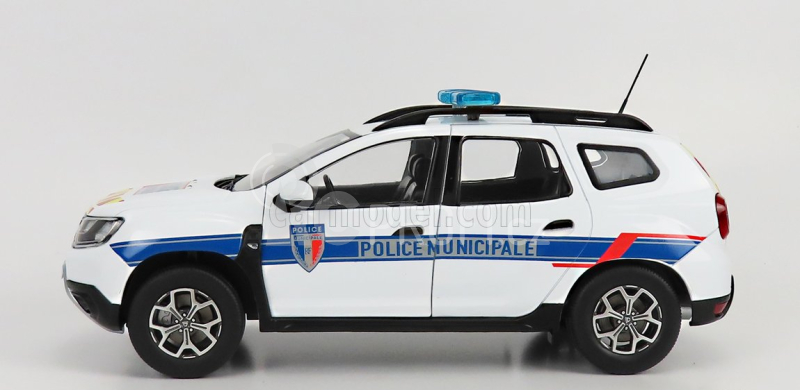 Solido Dacia Duster Mkii Police Municipale 2019 1:18 Bílá Světle Modrá