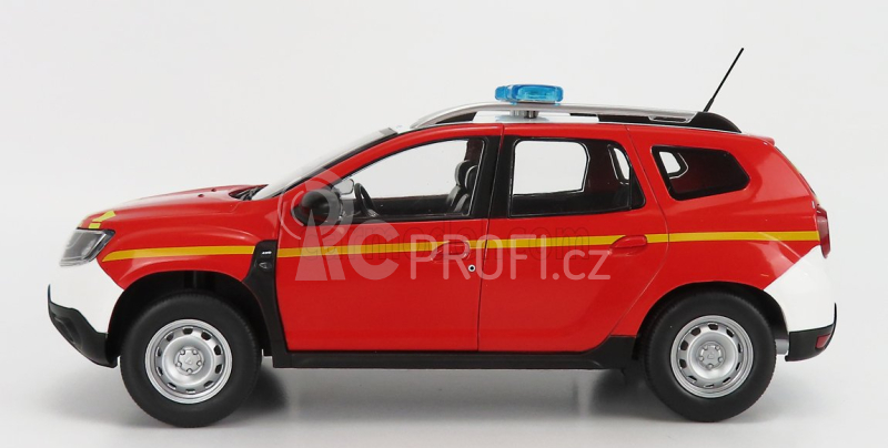 Solido Dacia Duster Mkii Sapeurs Pompiers 2018 1:18 Červená Žlutá