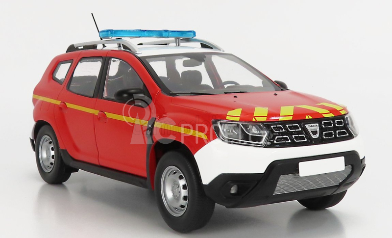 Solido Dacia Duster Mkii Sapeurs Pompiers 2018 1:18 Červená Žlutá