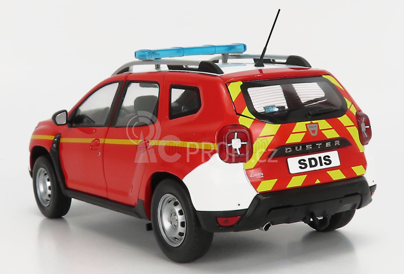 Solido Dacia Duster Mkii Sapeurs Pompiers 2018 1:18 Červená Žlutá