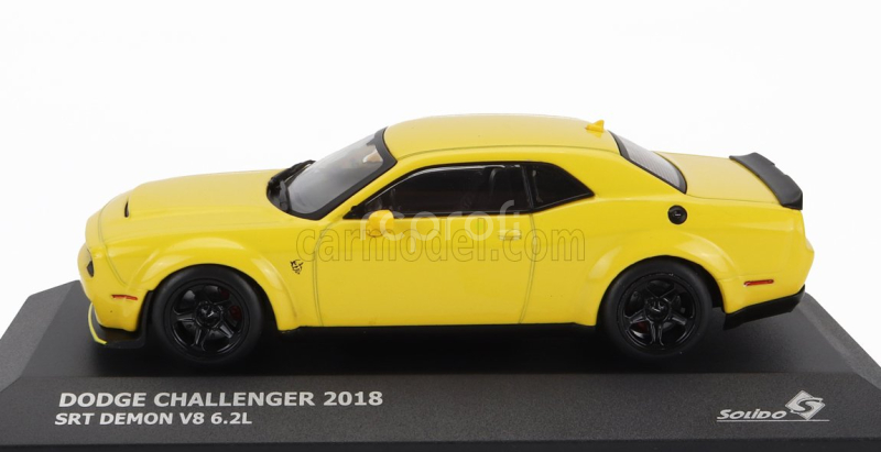Solido Dodge Challenger Coupe 2018 1:43 Žlutá Černá