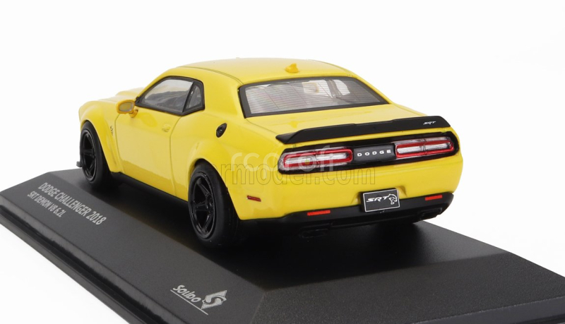 Solido Dodge Challenger Coupe 2018 1:43 Žlutá Černá