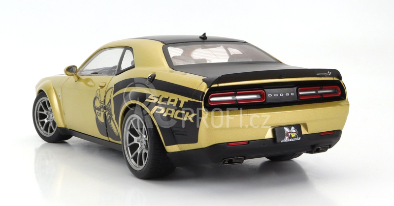 Solido Dodge Challenger R/t Scat Pack 2020 1:18 Zlatá Černá