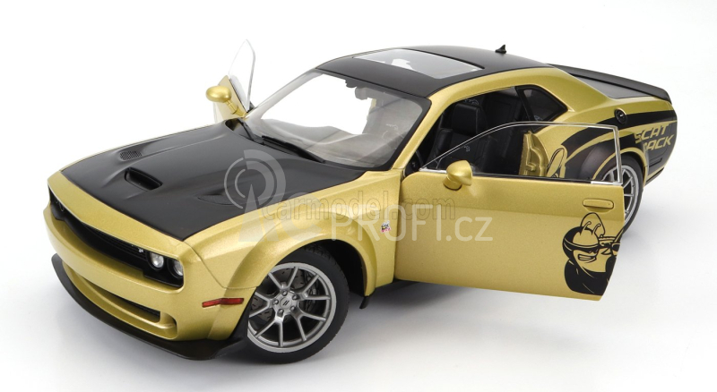 Solido Dodge Challenger R/t Scat Pack 2020 1:18 Zlatá Černá
