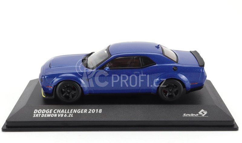 Solido Dodge Challenger Srt Coupe 2018 1:43 Blue