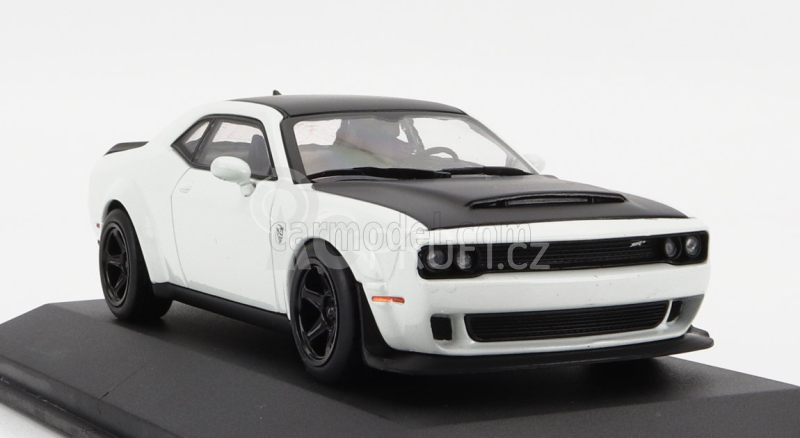 Solido Dodge Challenger Srt Demon V8 6.2l Coupe 2018 1:43 Bílá Černá