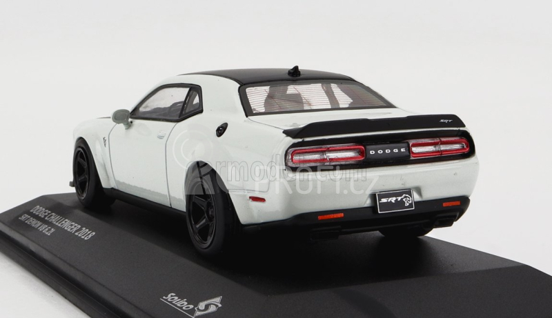 Solido Dodge Challenger Srt Demon V8 6.2l Coupe 2018 1:43 Bílá Černá