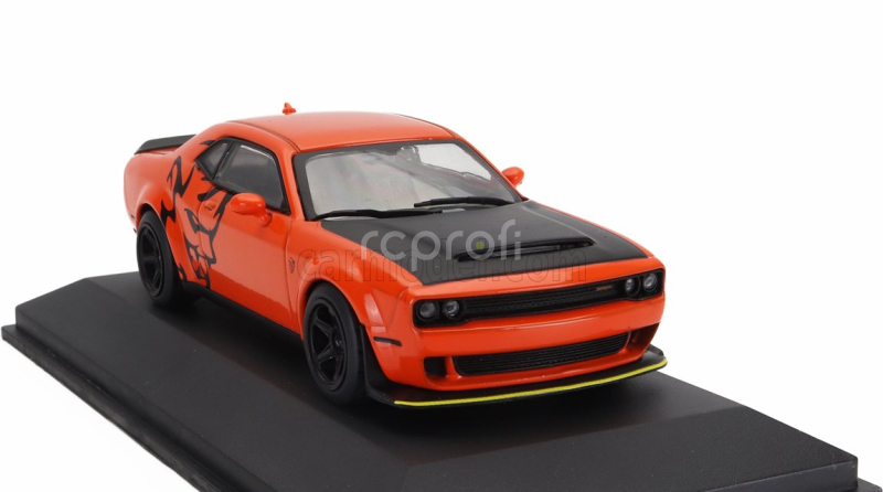 Solido Dodge Challenger Srt Demon V8 6.2l Coupe 2018 1:43 Oranžová Černá