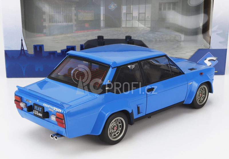 Solido Fiat 131 Abarth 1980 1:18 Blue