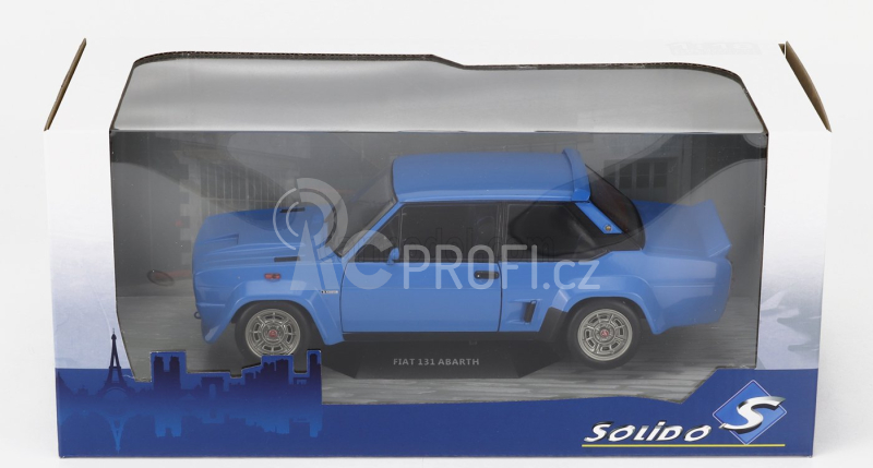Solido Fiat 131 Abarth 1980 1:18 Blue