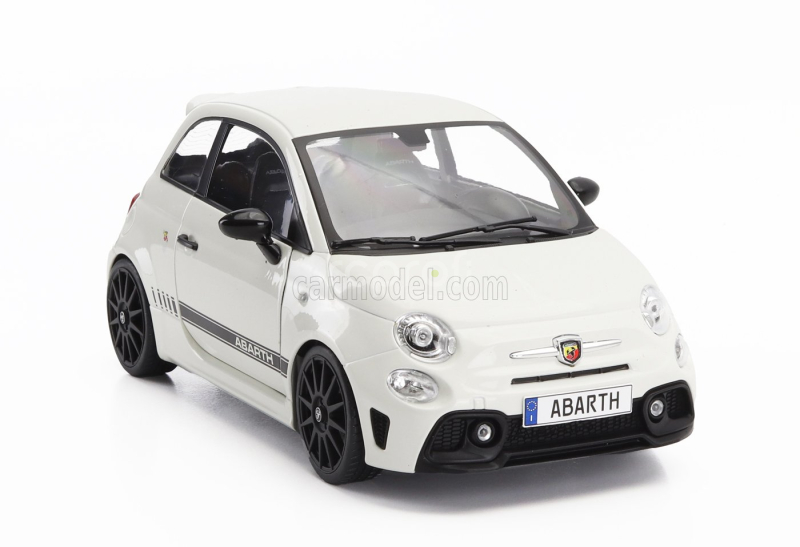 Solido Fiat Nuova 500 Abarth 595 2022 1:18 Bílá Černá