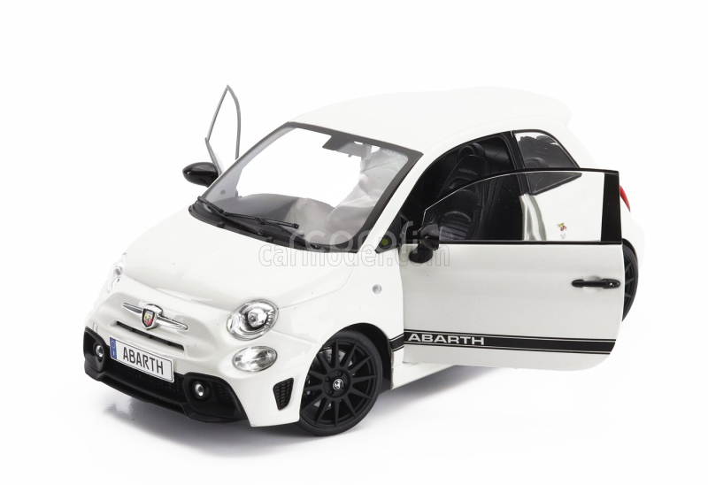 Solido Fiat Nuova 500 Abarth 595 2022 1:18 Bílá Černá