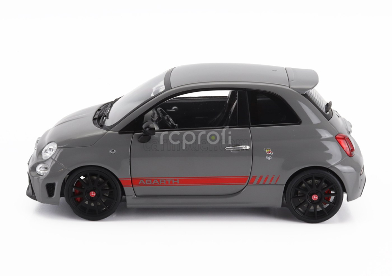 Solido Fiat Nuova 500 Abarth 595 Xsr Edition 2022 1:18 Šedá Červená
