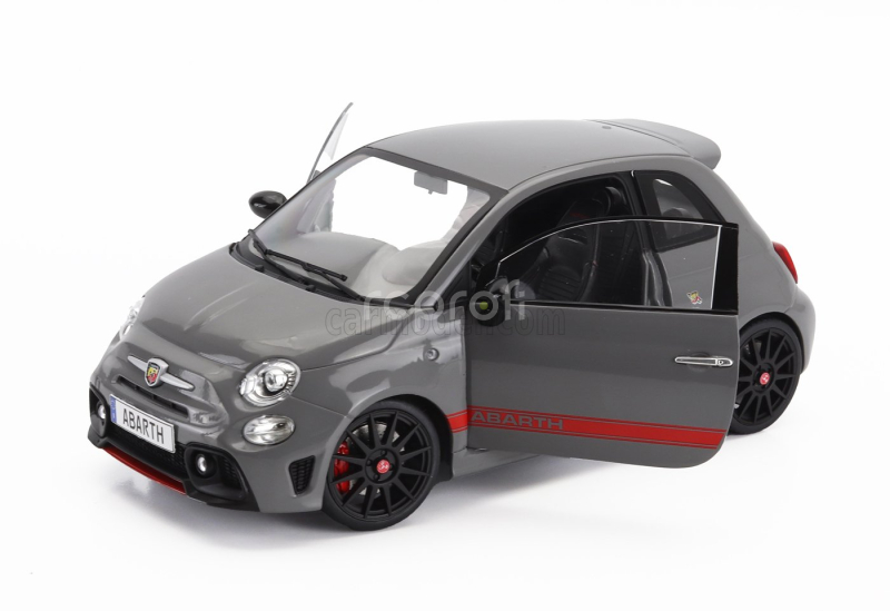 Solido Fiat Nuova 500 Abarth 595 Xsr Edition 2022 1:18 Šedá Červená