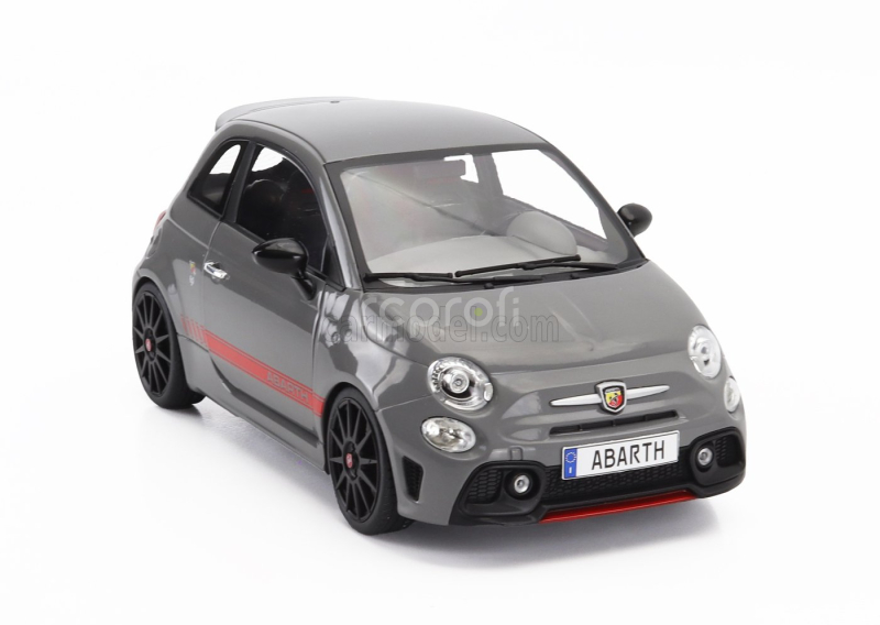 Solido Fiat Nuova 500 Abarth 595 Xsr Edition 2022 1:18 Šedá Červená