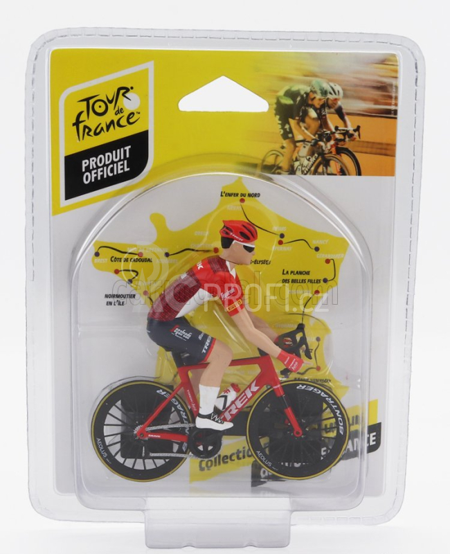 Solido Figures Ciclista - Cyclist - Team Trek Segafredo - Tour De France 2023 1:18 Bílá Červená