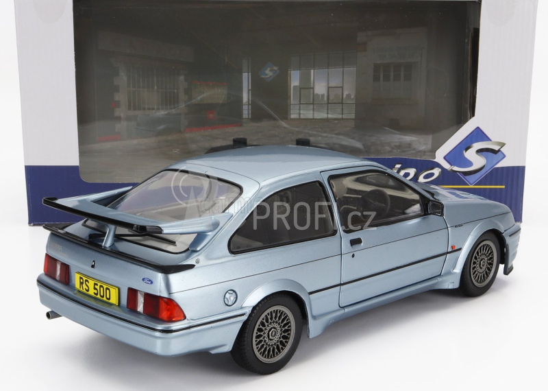 Solido Ford england Sierra Rs500 1987 1:18 Světle Modrá