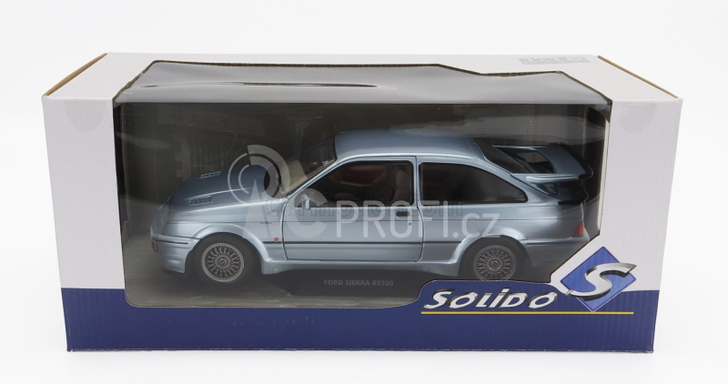 Solido Ford england Sierra Rs500 1987 1:18 Světle Modrá