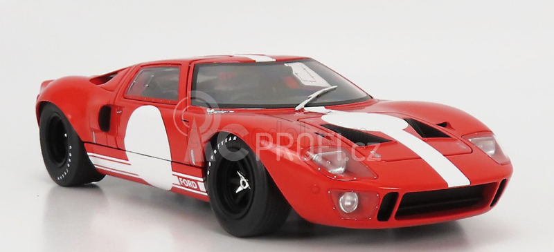 Solido Ford usa Gt40 Mk1 Racing 1968 1:18 Červená Bílá