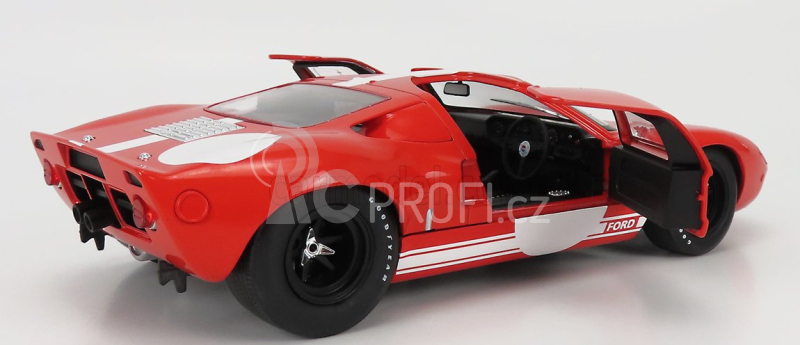 Solido Ford usa Gt40 Mk1 Racing 1968 1:18 Červená Bílá