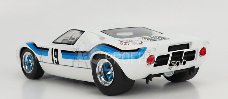 Solido Ford usa Gt40 Mki N 19 Angola Championship 1973 1:18 Bílá 2 Tóny Modrá