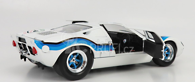 Solido Ford usa Gt40 Mki N 19 Angola Championship 1973 1:18 Bílá 2 Tóny Modrá