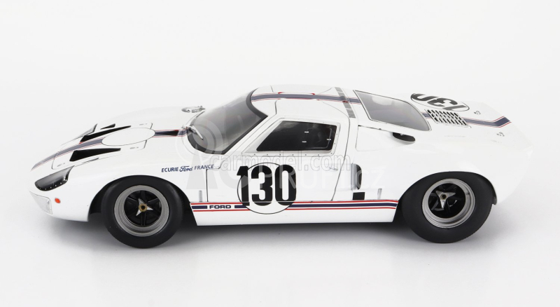 Solido Ford usa Gt40 Mki Team France N 130 Targa Florio 1967 H.greder - J.m.giorgi 1:18 Bílá