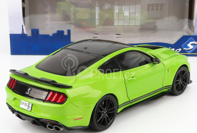 Solido Ford usa Mustang Shelby Gt500 Coupe 2020 1:18 Zelená Černá
