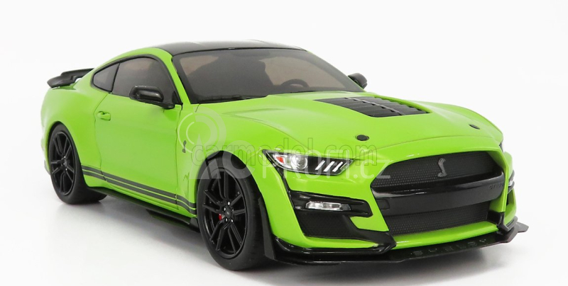Solido Ford usa Mustang Shelby Gt500 Coupe 2020 1:18 Zelená Černá