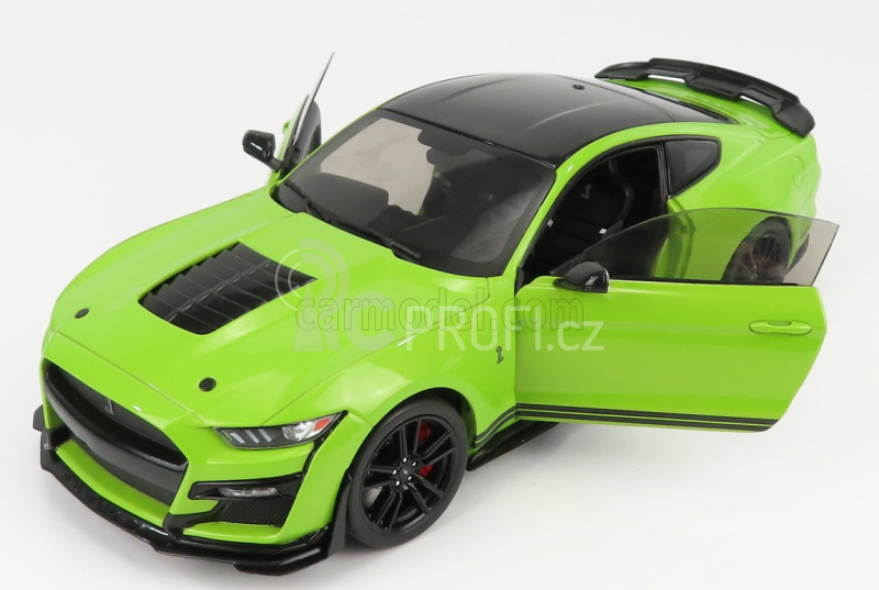 Solido Ford usa Mustang Shelby Gt500 Coupe 2020 1:18 Zelená Černá