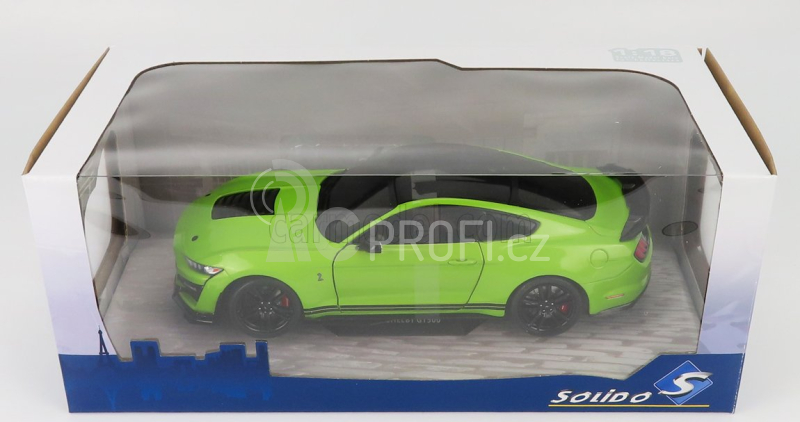Solido Ford usa Mustang Shelby Gt500 Coupe 2020 1:18 Zelená Černá